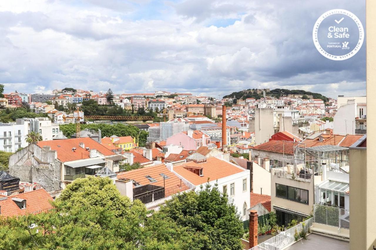 Sunny Flat City View By Homing Lissabon Buitenkant foto